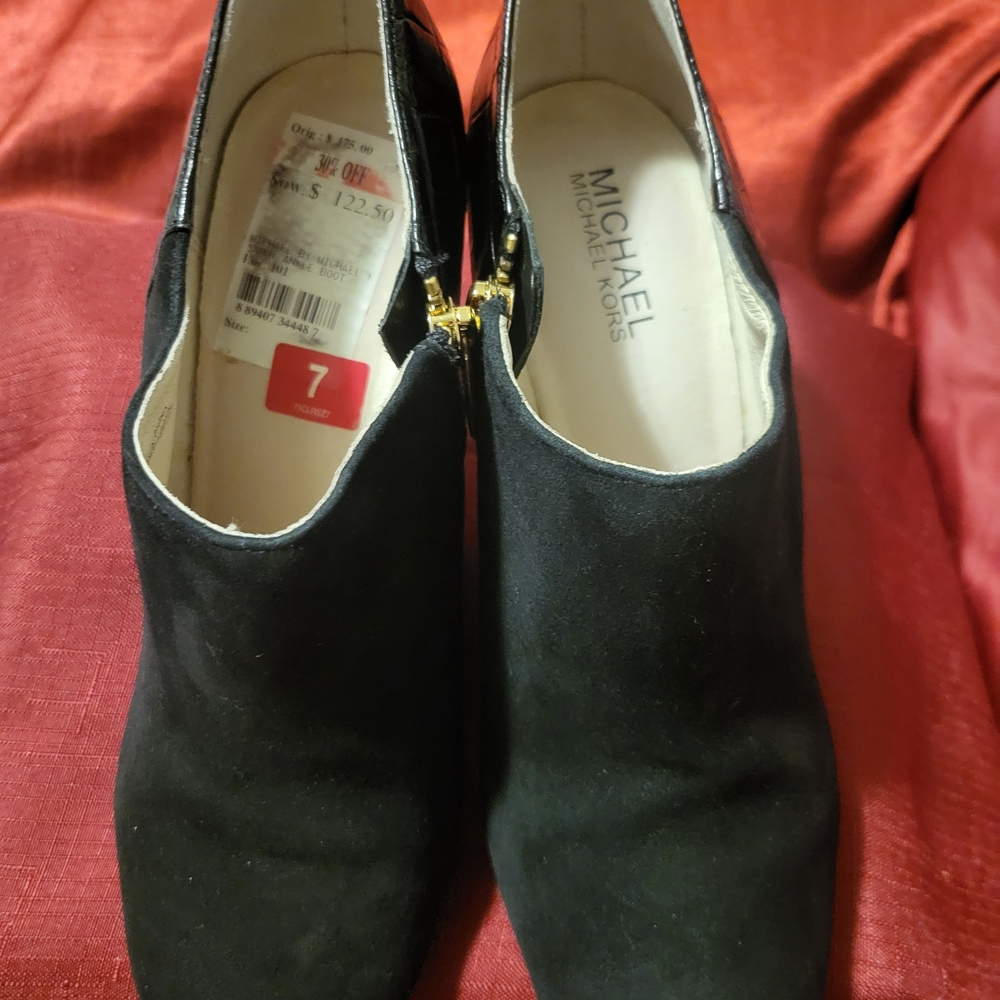 Michael Kors Black Ankle Booties